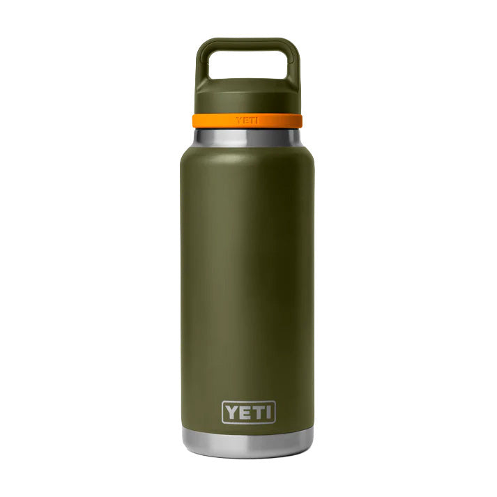 Rambler 36 oz C Chug Bottle - Olive/King Crab Orange