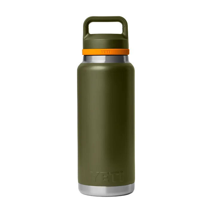 Rambler 36 oz C Chug Bottle - Olive/King Crab Orange