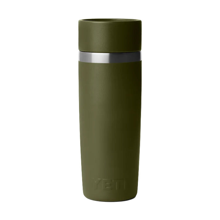 Rambler 16 oz Travel Bottle - Olive/King Crab Orange