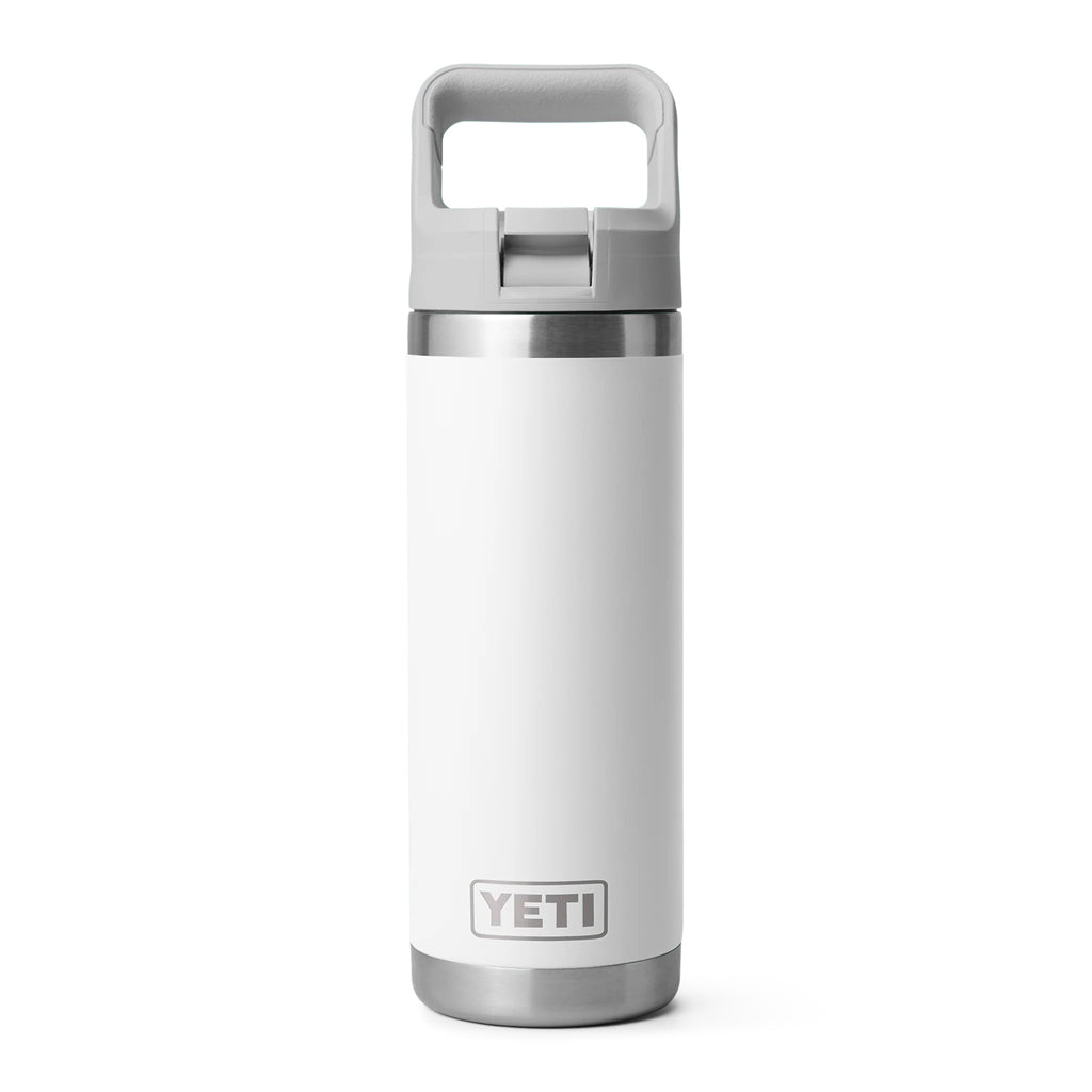 Rambler 18oz C Straw Bottle - White
