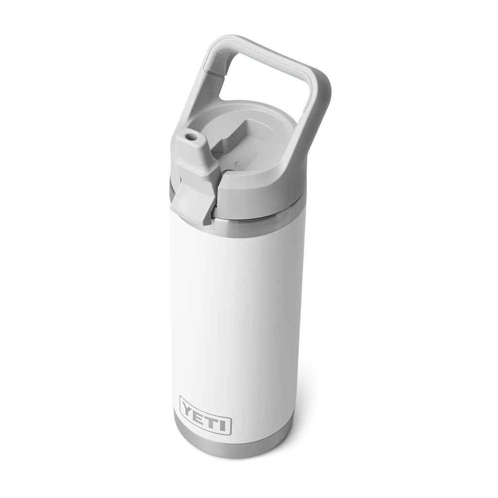 Rambler 18oz C Straw Bottle - White
