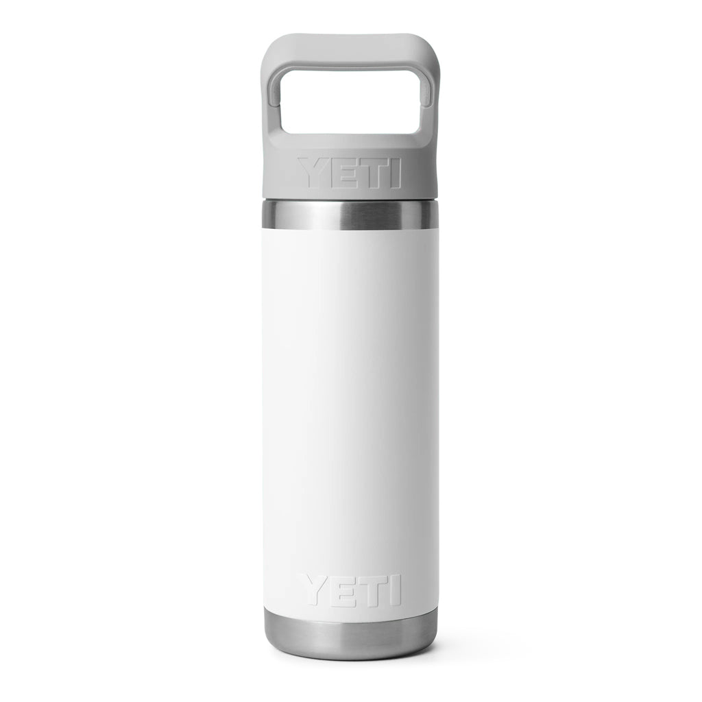 Rambler 18oz C Straw Bottle - White