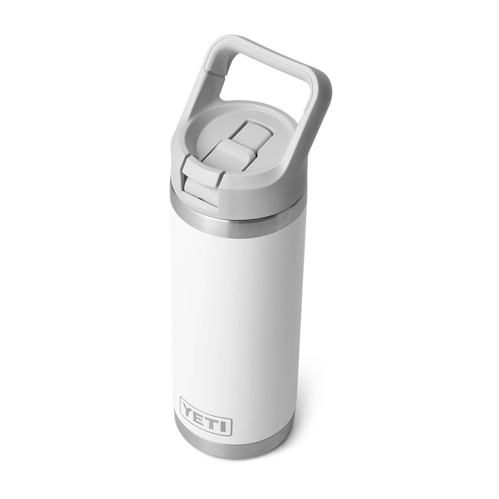 Rambler 18oz C Straw Bottle - White