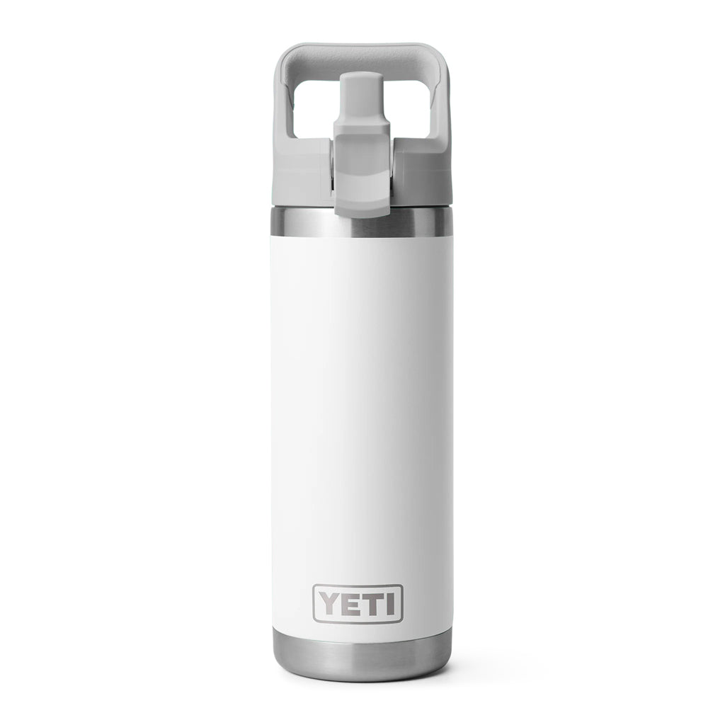 Rambler 18oz C Straw Bottle - White