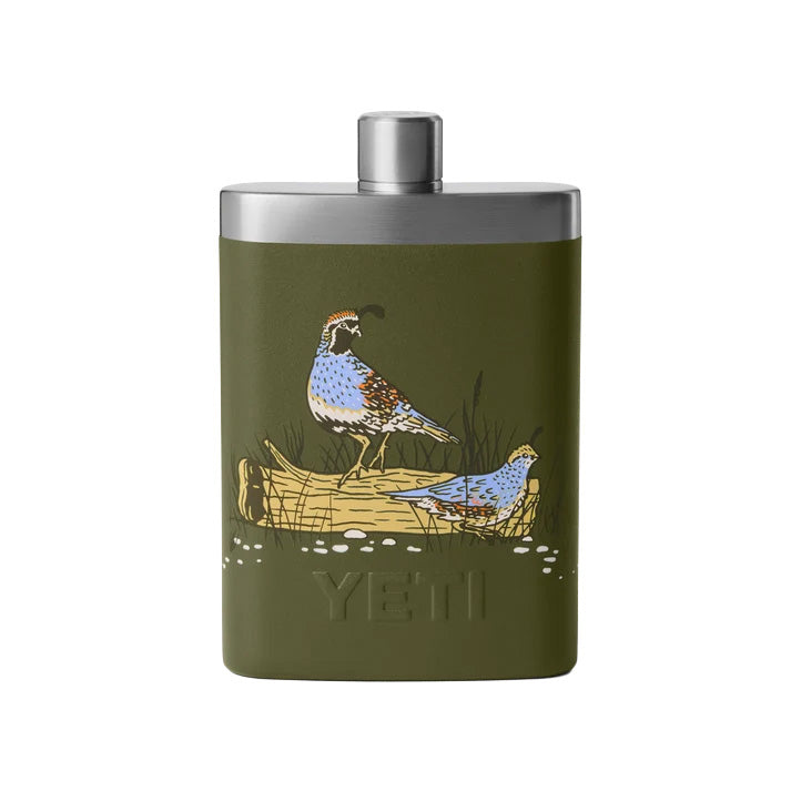 Flask - Upland Bird Olive