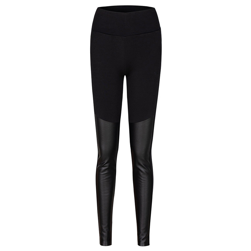 Trollveggen tights woman, pure black