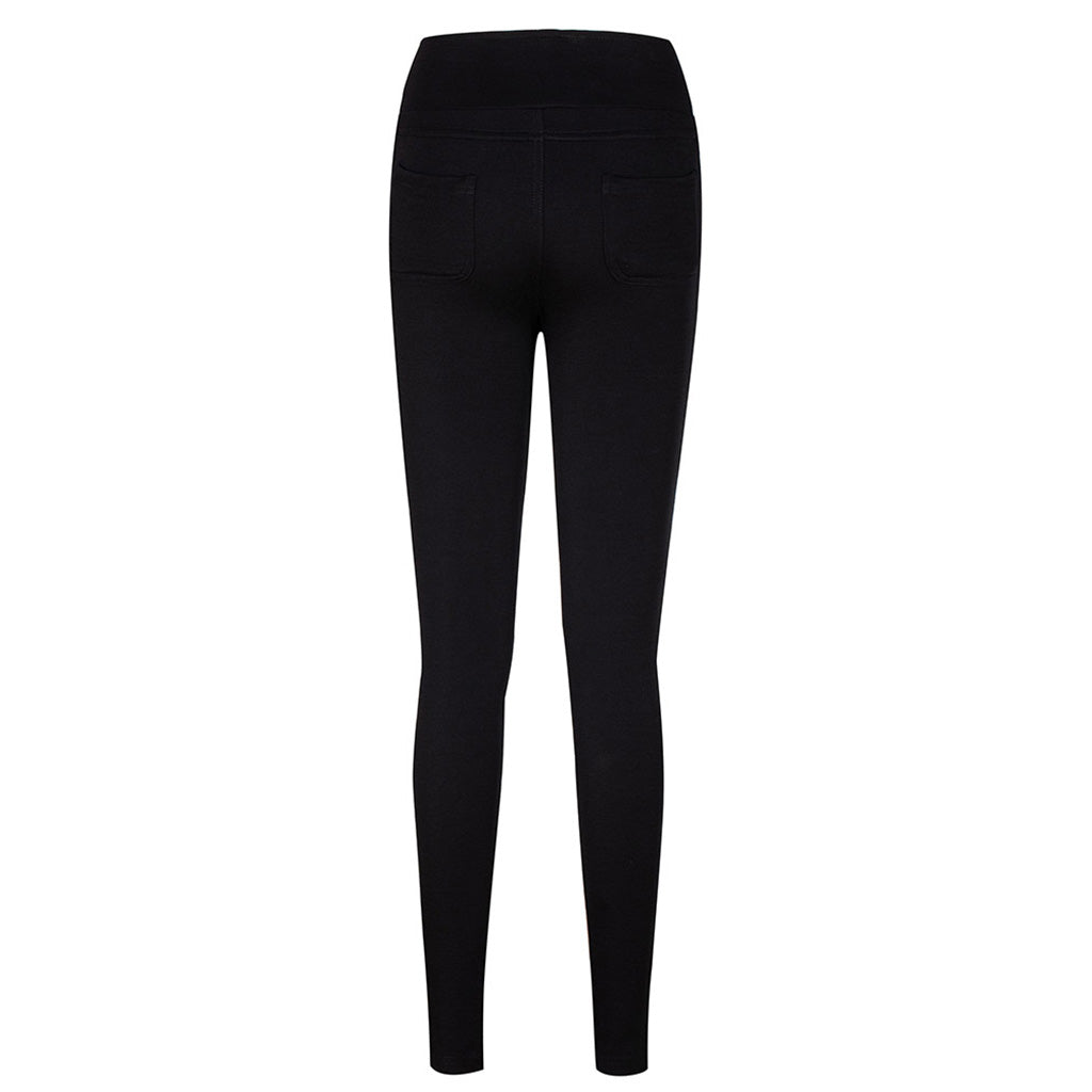 Trollveggen tights woman, pure black