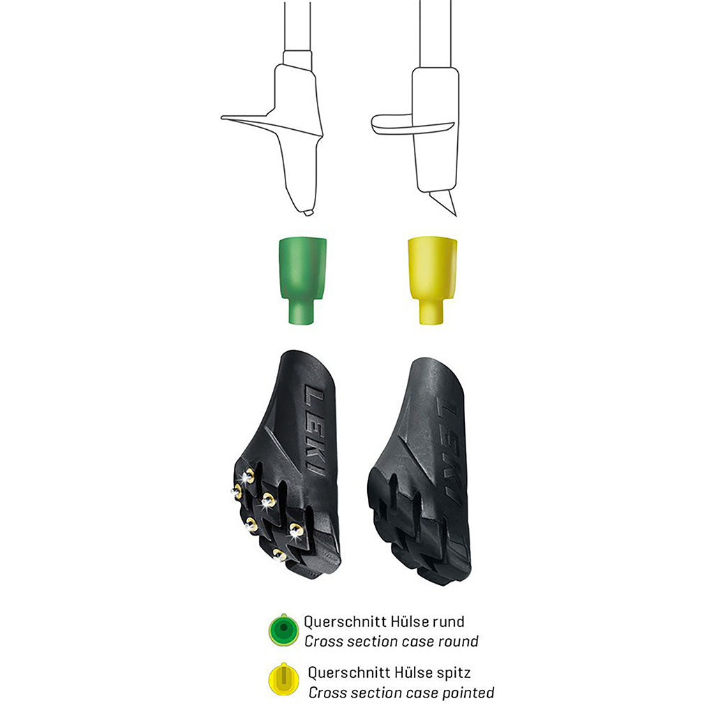 Rubber tip Vario-System black