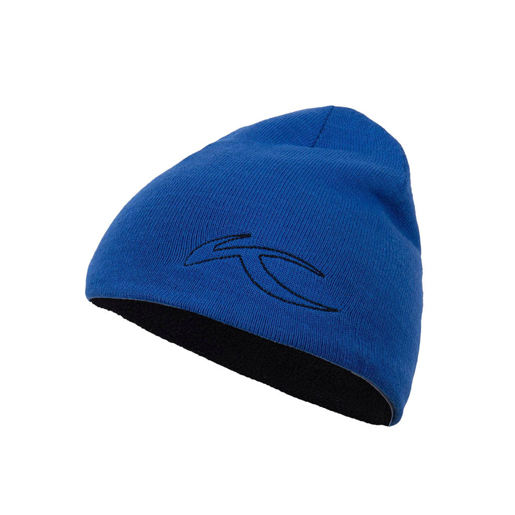 Boys Side Logo Beanie Motion Blue