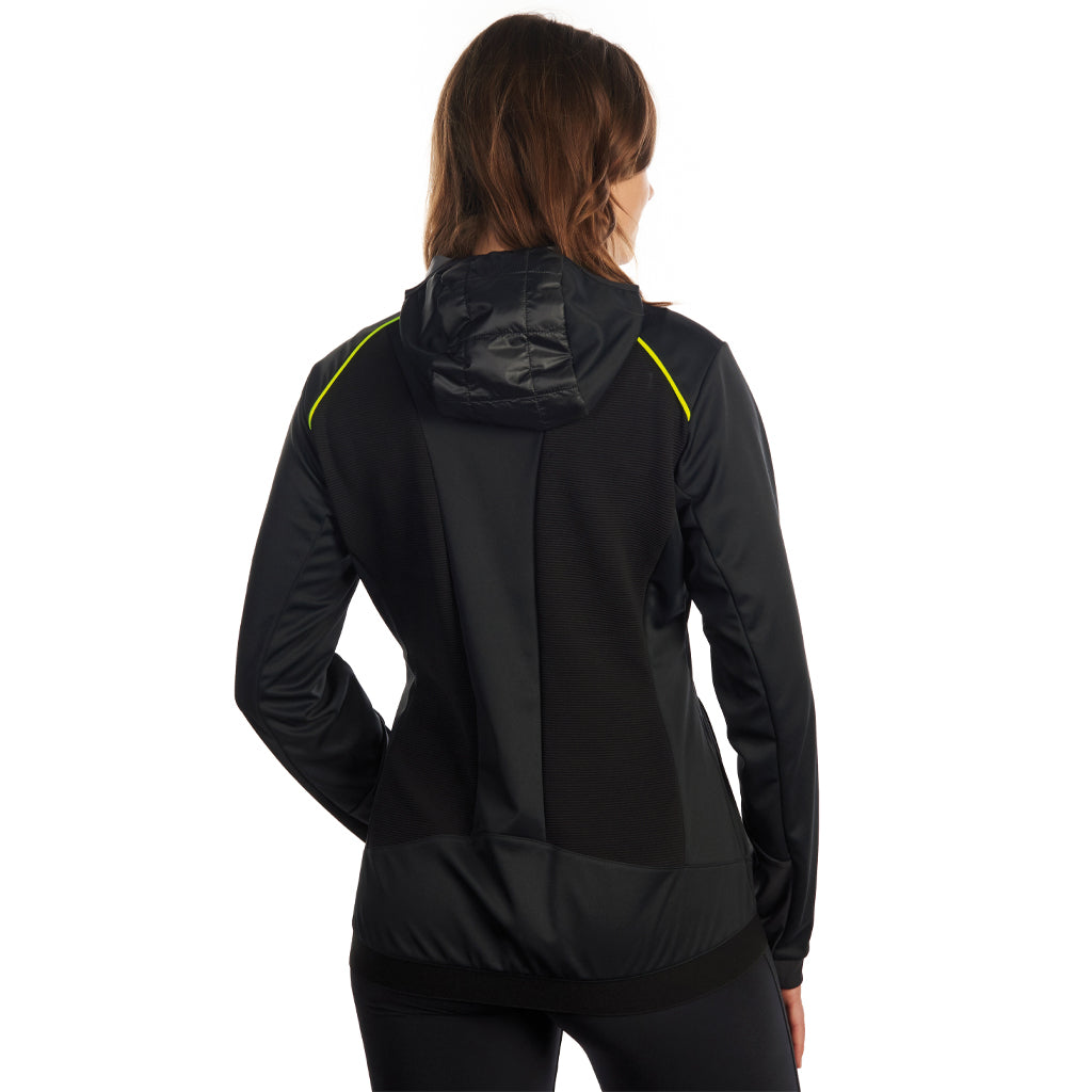 Performance-Hybrid Stretch Jacket - Black