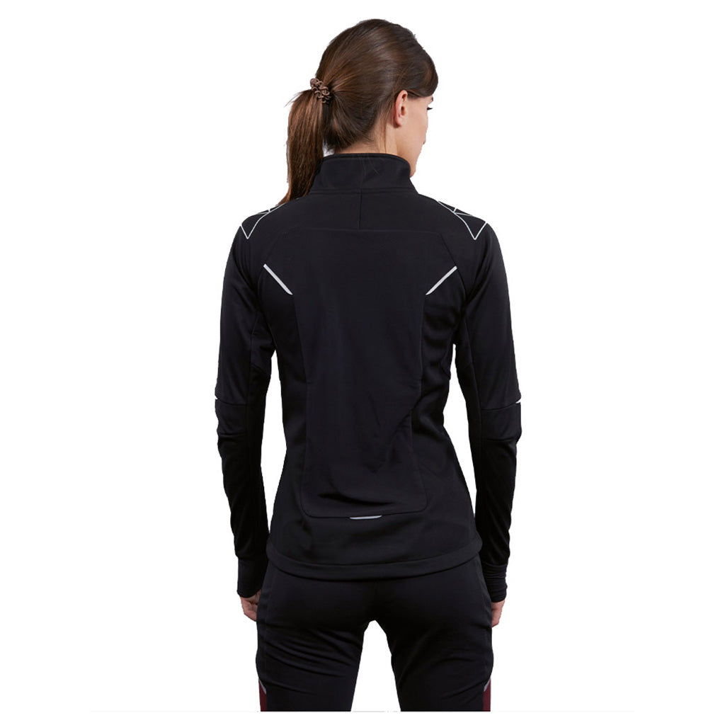WOMEN SOFTSHELL JACKET - ASARNA BLK/BG