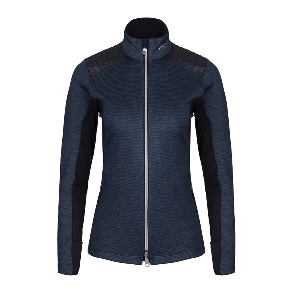 Women Radun Midlayer Jacket - Petrol Blue/Black