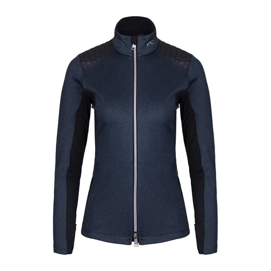 Women Radun Midlayer Jacket - Petrol Blue/Black