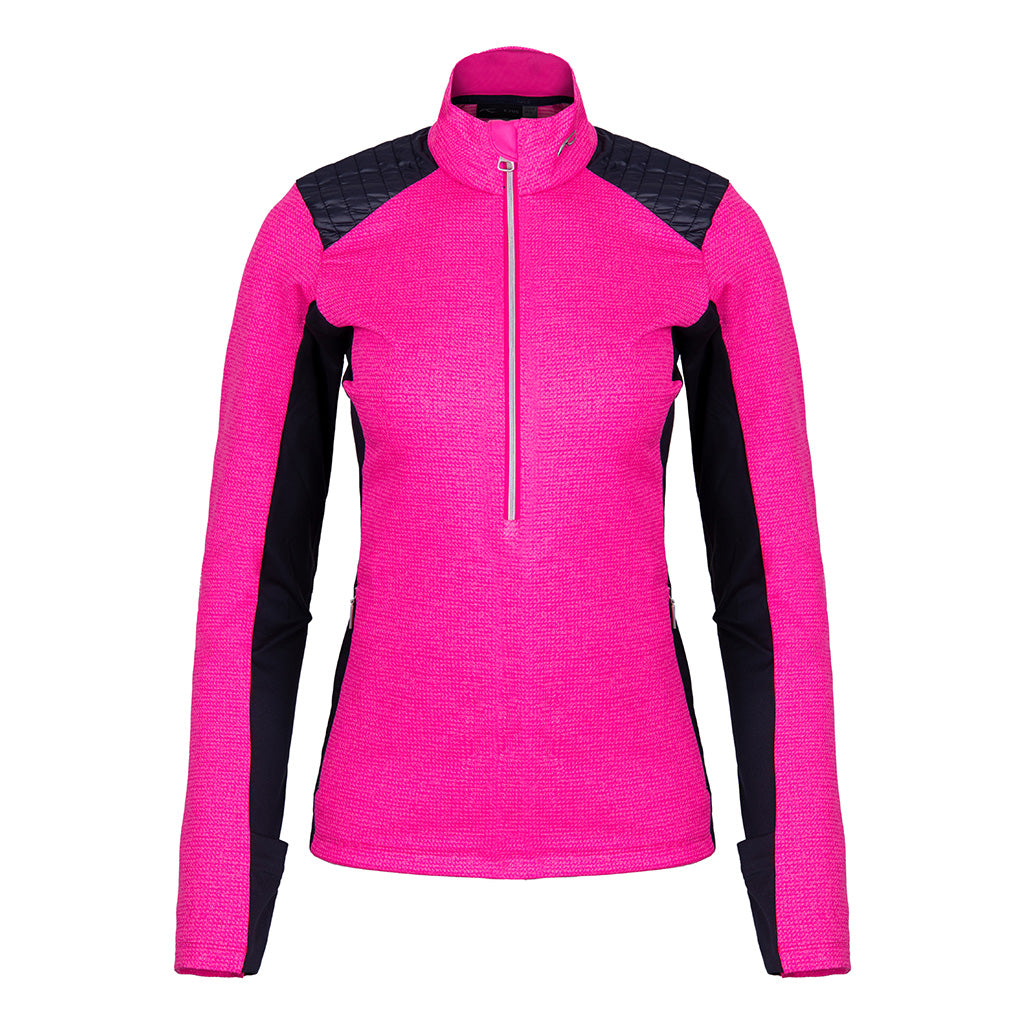 Women Forun Midlayer Half-Zip Magenta/Deep Space
