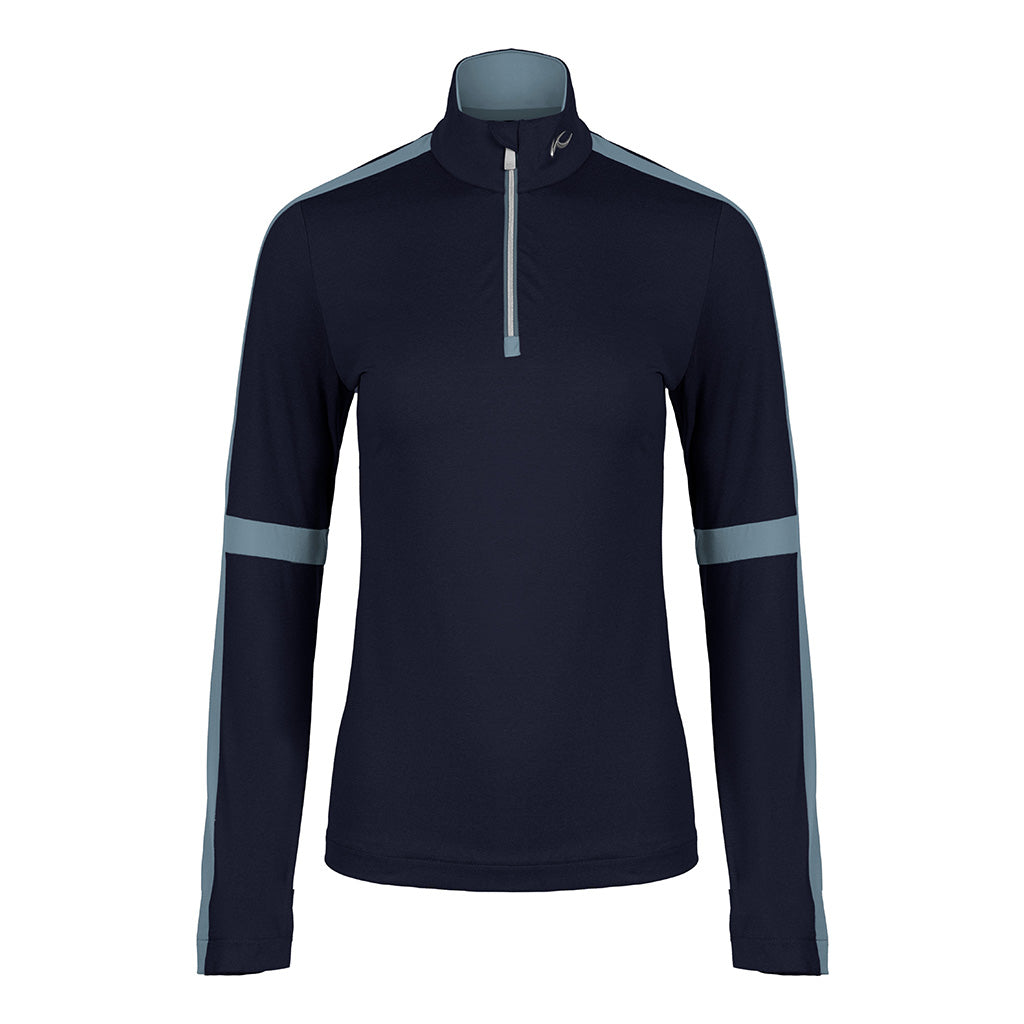 Women Race Midlayer Half-Zip Deep Space/Patina