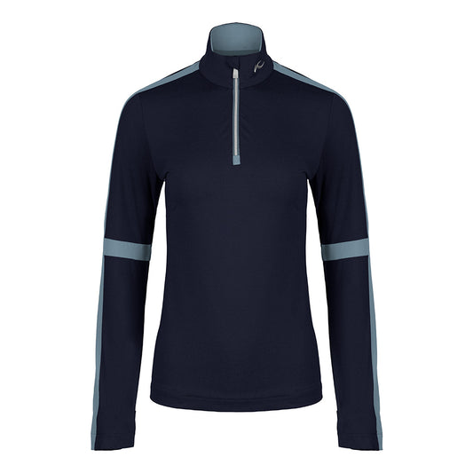 Women Race Midlayer Half-Zip Deep Space/Patina