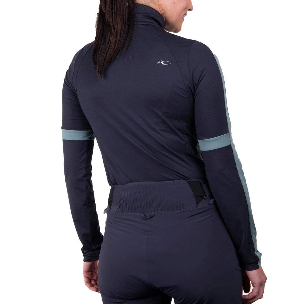 Women Race Midlayer Half-Zip Deep Space/Patina