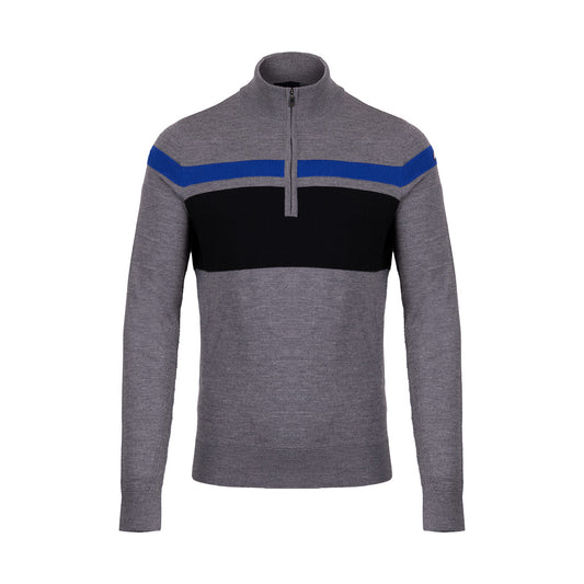 Men Stripe Sweater HZ Pewter/Trailblazer SAMPLE