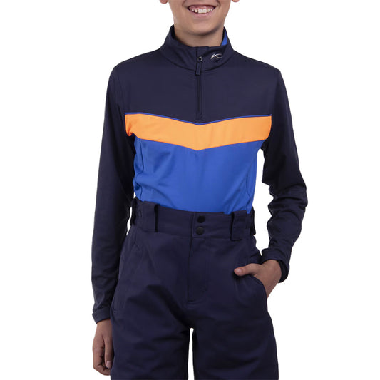 Boy Gian Midlayer HZ Bright Blue/Atlanta Blue