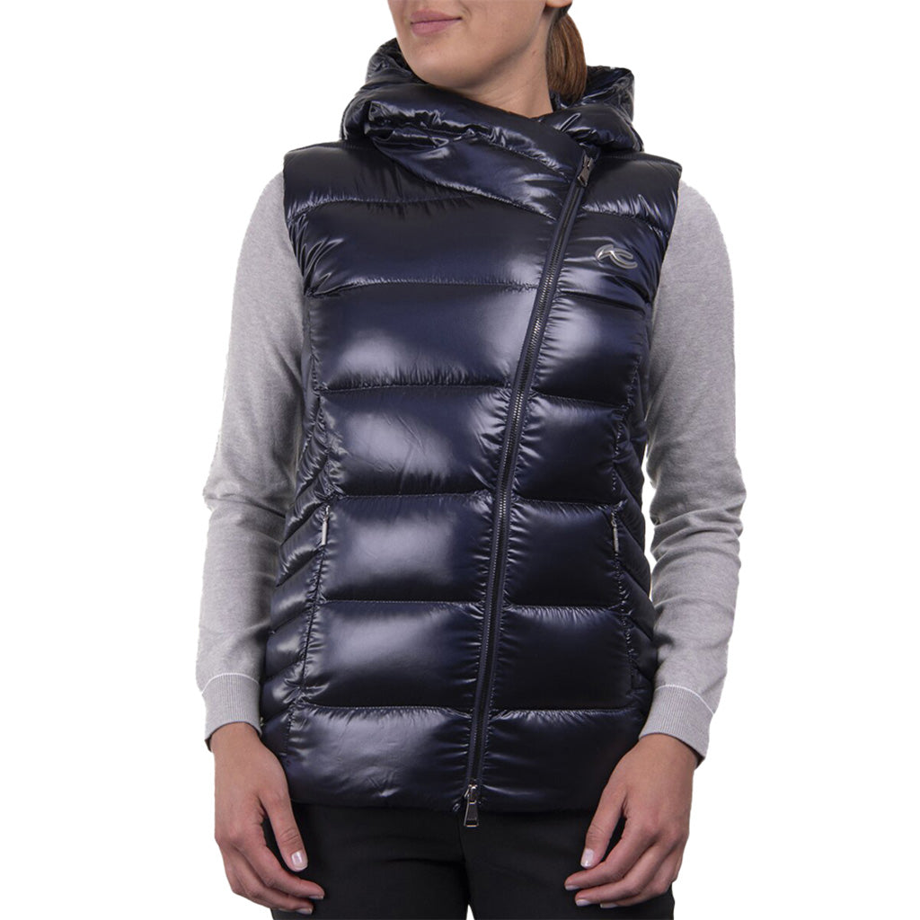 Women Alina Shine Vest Deep Space