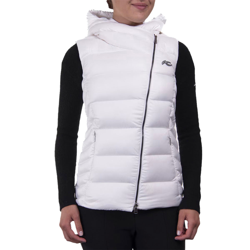 Women Alina Shine Vest White