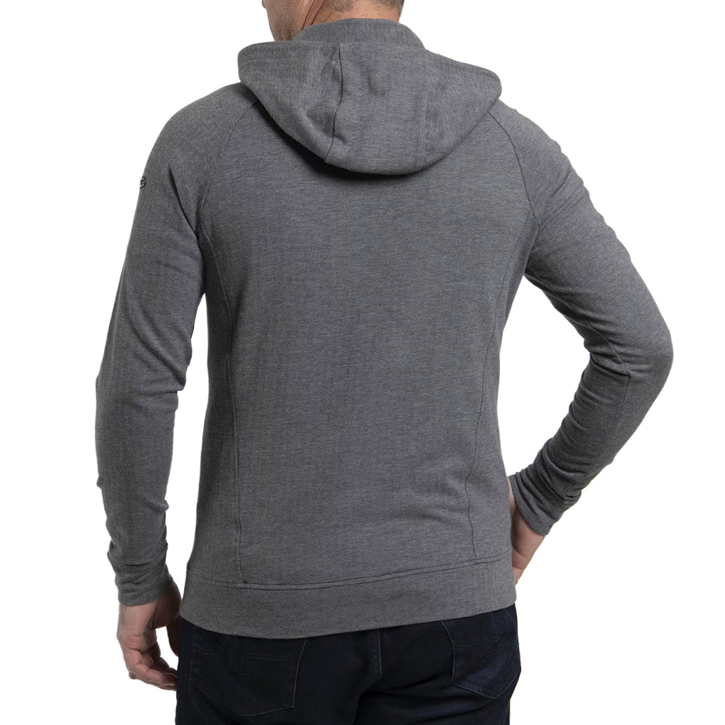 Men Inverness Hoodie - Steel Grey/Pewter