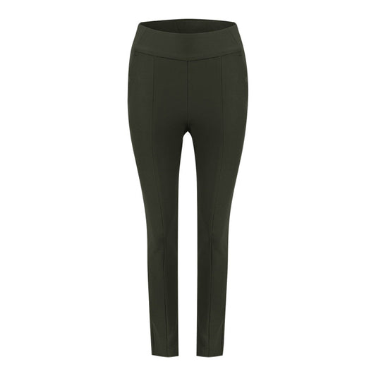 Women Imani High Waist Pant Dark Olive SAMPLE