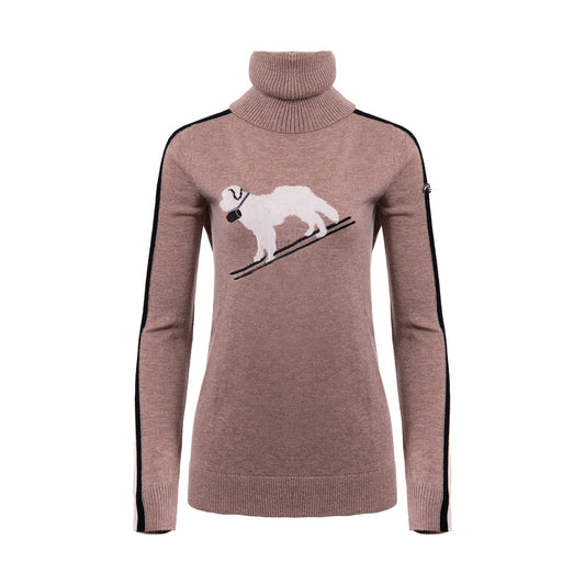 Women Snow Sweater Willow/Black SAMPLE