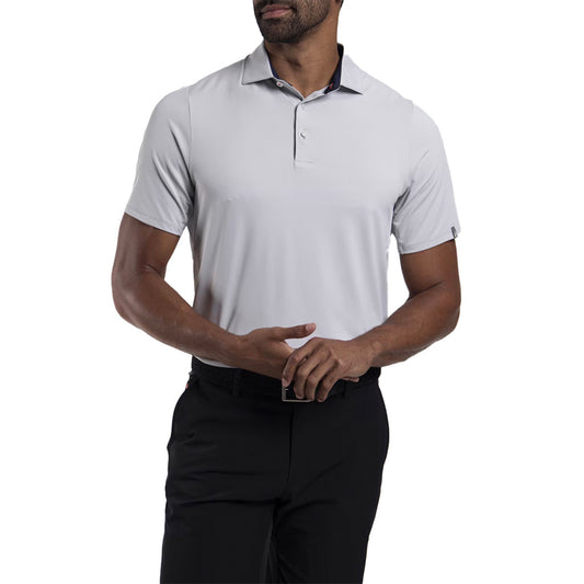 Men Soren Solid Polo S/S - Alloy