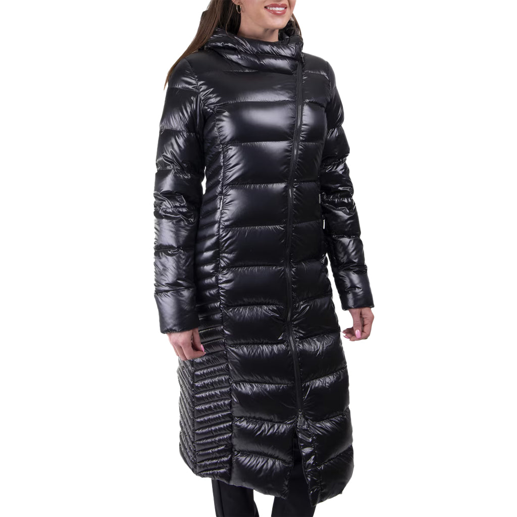 Women Alina Long Coat - Black
