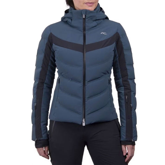 Women Momentum Jacket - Petrol Blue/Black