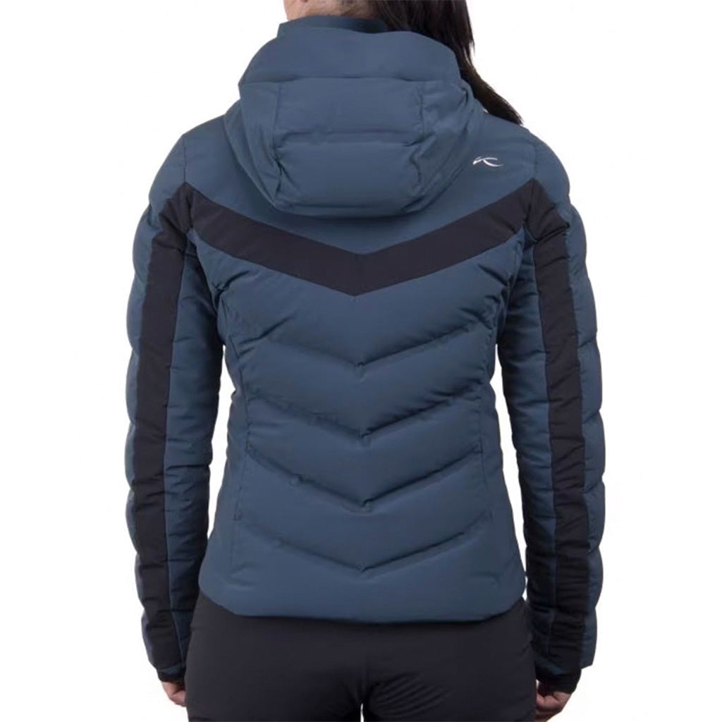 Women Momentum Jacket - Petrol Blue/Black