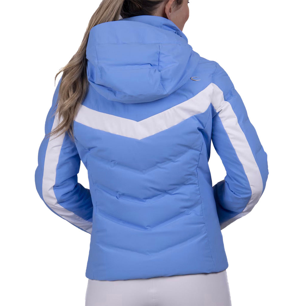 Women Momentum Jacket Blue Opal/White Sample