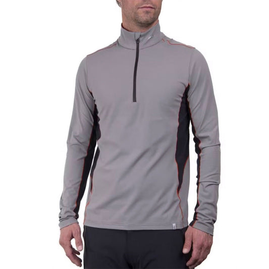 Men Taos Midlayer Half-Zip - Pewter