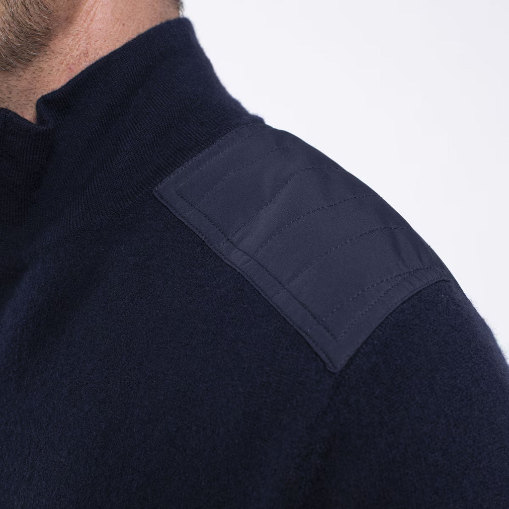 Men Aspen Midlayer Half-Zip - Deep Space
