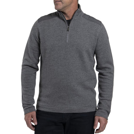 Men Aspen Midlayer Half-Zip - Steel Grey