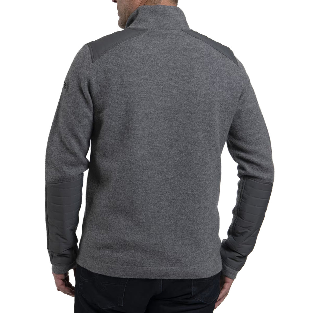 Men Aspen Midlayer Half-Zip - Steel Grey