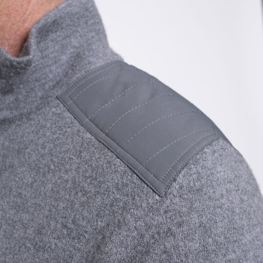 Men Aspen Midlayer Half-Zip - Steel Grey