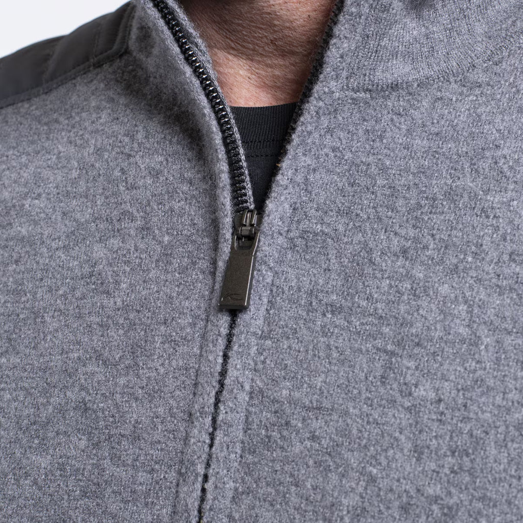 Men Aspen Midlayer Half-Zip - Steel Grey