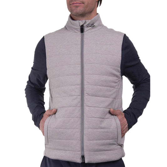 Men Inverness Vest Pewter