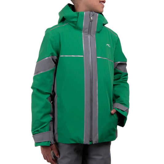 Boys Speed Racer Jacket Leaf Green