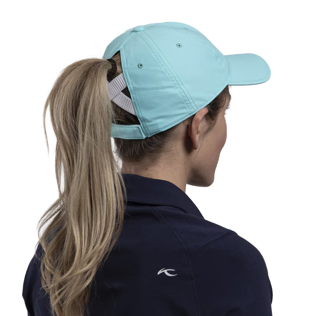 Women Dual Ponytail Cap - Capri