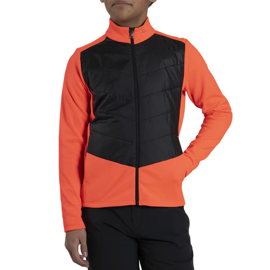 Boys Chase Midlayer Jacket Flare/Black SAMPLE