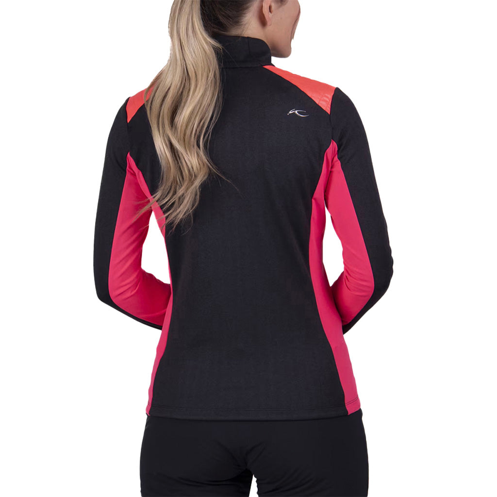 Women Radun 2.0  Mid Jacket Black/Hibiscus Sample