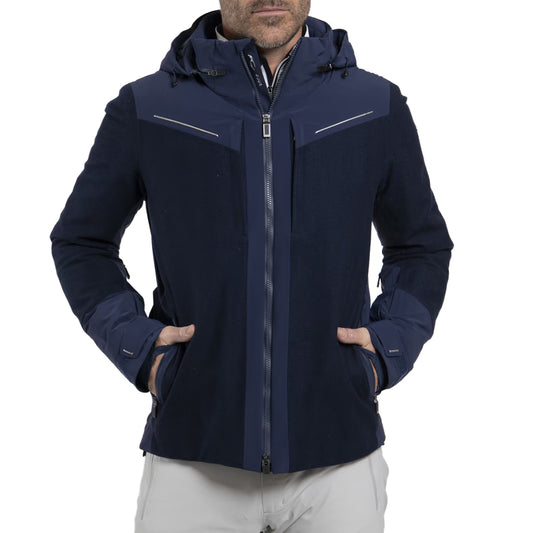 Men Frostline Wool Jacket KJUS Navy/Black SAMPLE