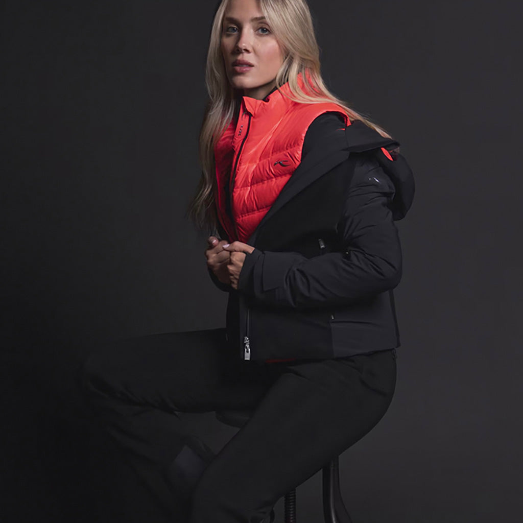 Women Solstice Jacket Black/Hibiscus Sample