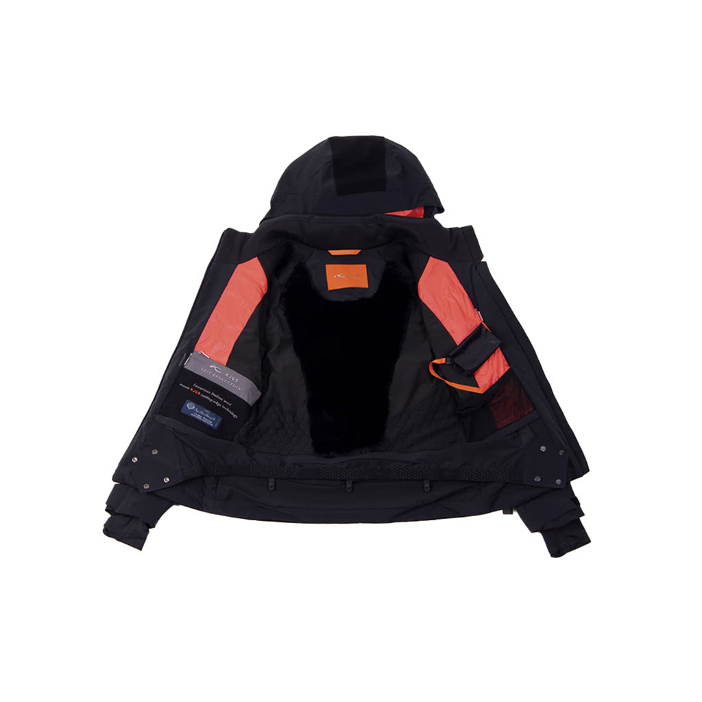 Women Solstice Jacket Black/Hibiscus Sample