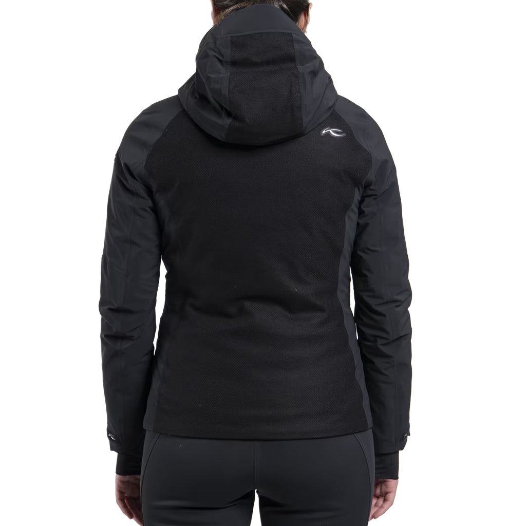 Women Solstice Jacket Black/Deep Ruby SAMPLE