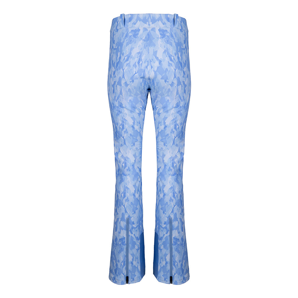 Women Sella Jet Print Pants Blue Opal Sample