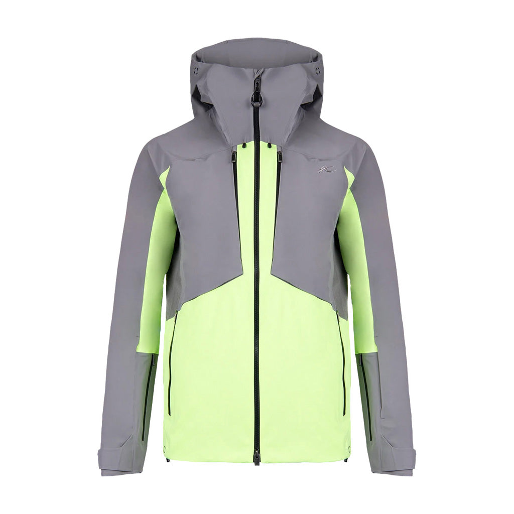 Men Lucas FRX Shell Jacket - Pewter/Solar Flare